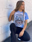 Waylon Jennings Bleach Tee-ask apparel wholesale