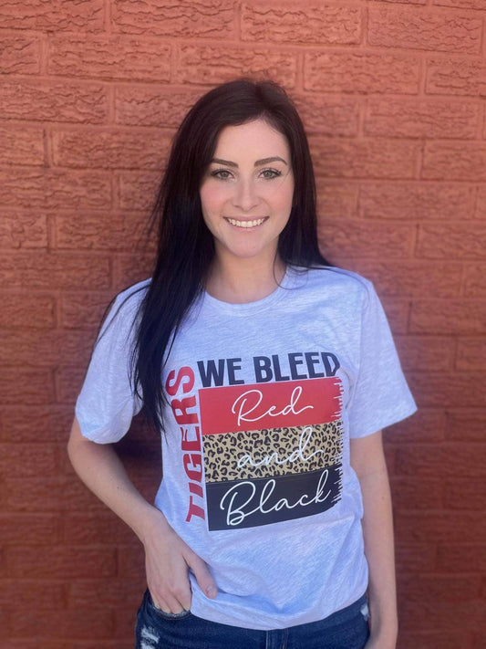 We Bleed Custom Mascot Tee ask apparel wholesale 