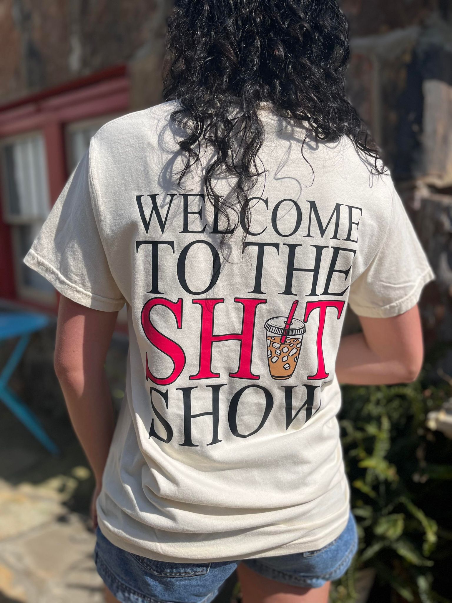 Welcome to the Shit Show Tee-ask apparel wholesale