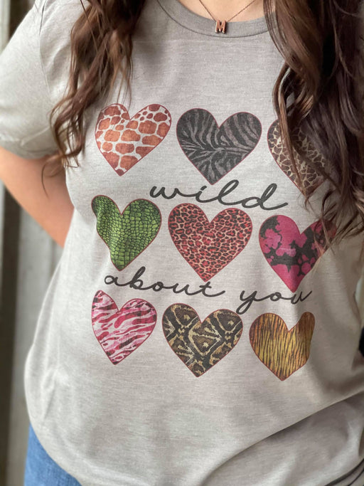 Wild About You Tee-ask apparel wholesale