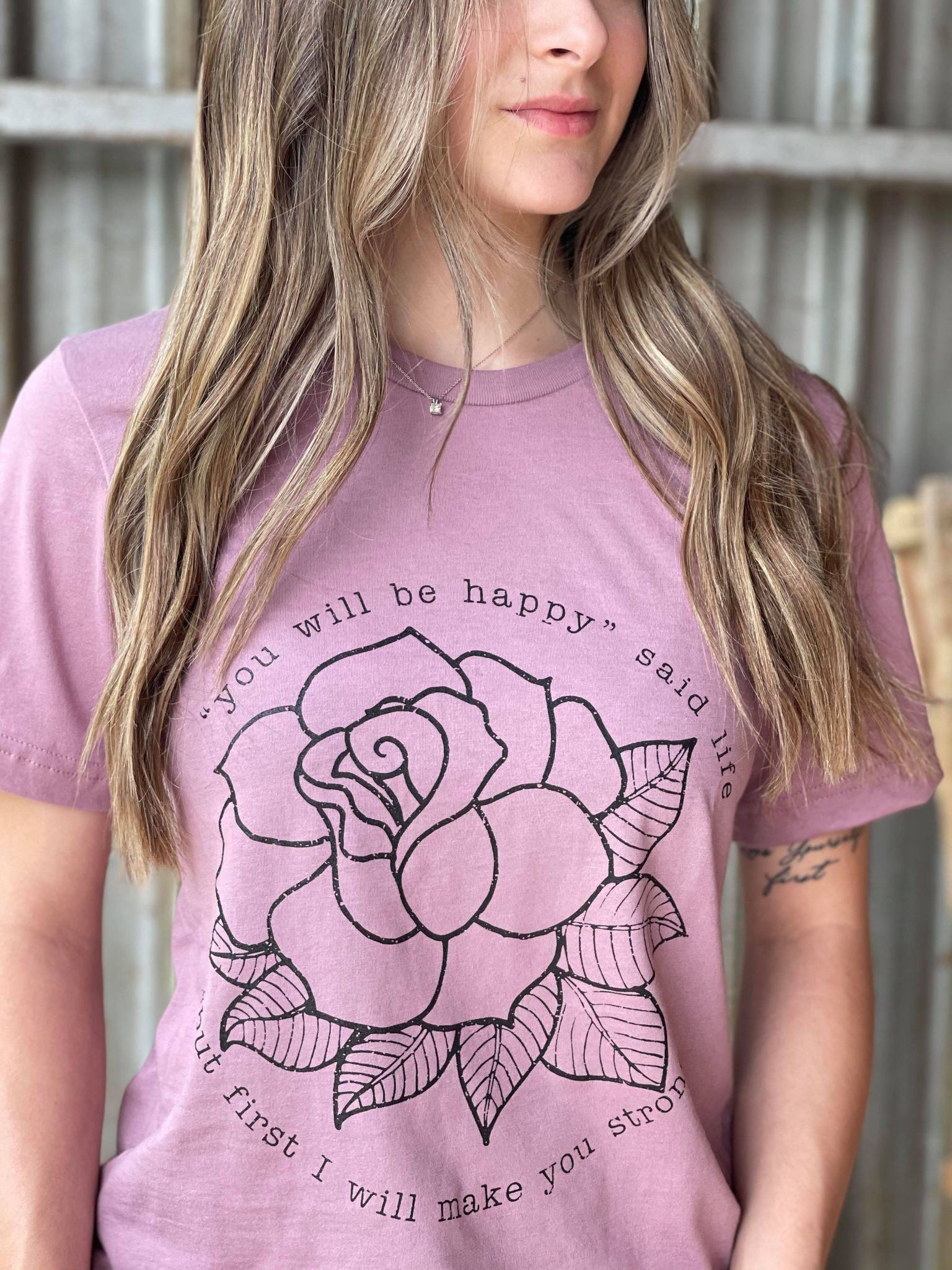You Will Be Happy Tee-ask apparel wholesale